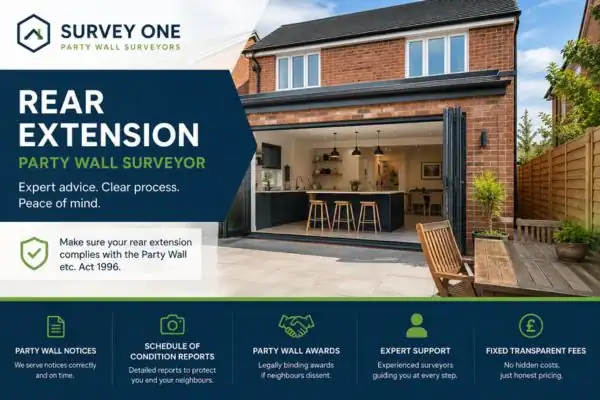 How we can create a party wall agreement for your rear extension Islington
